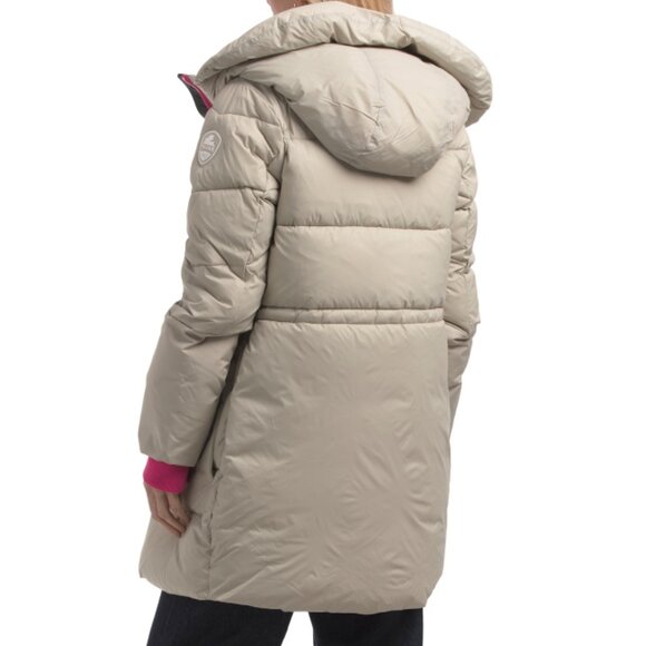 PAJAR Grey Heirani Mid Length Quilted Parka - Picture 2 of 2